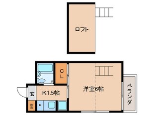 パレス高畑の物件間取画像